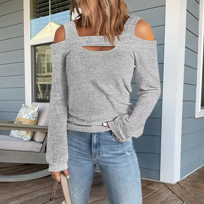 Blouse Gray